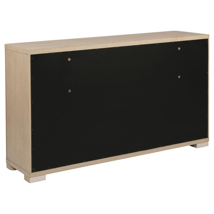 Ladera 4-Piece Eastern King Bedroom Set Light Elm