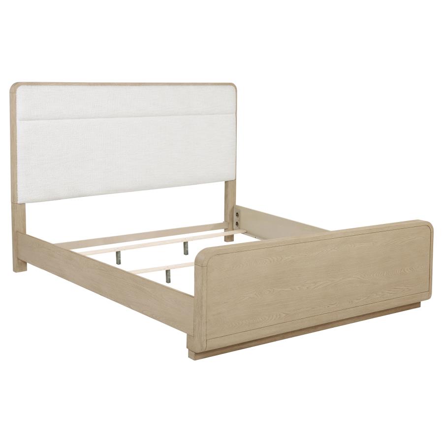 Ladera 5-Piece Eastern King Bedroom Set Light Elm