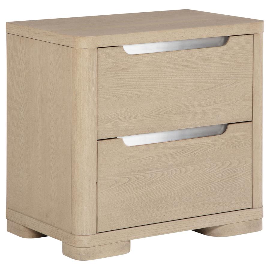 Ladera 5-Piece Eastern King Bedroom Set Light Elm