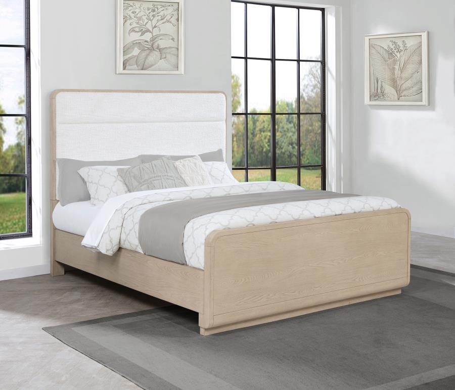 Ladera 56-Inch Queen Panel Bed Light Elm