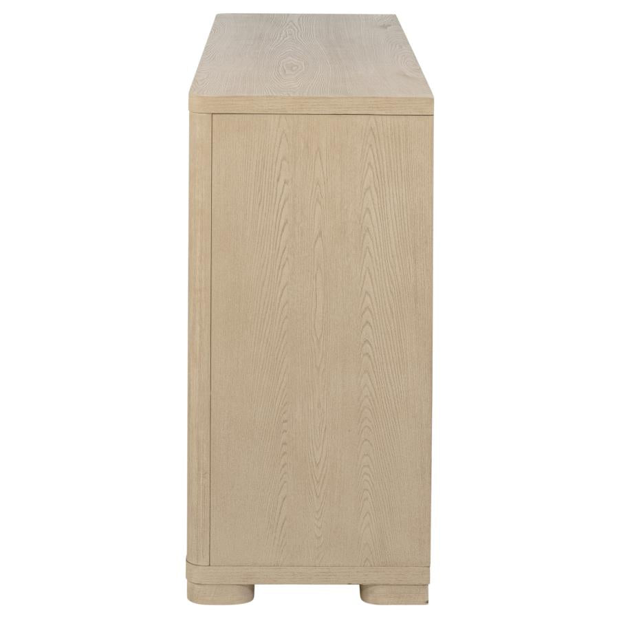 Ladera 6-Drawer Bedroom Dresser Light Elm
