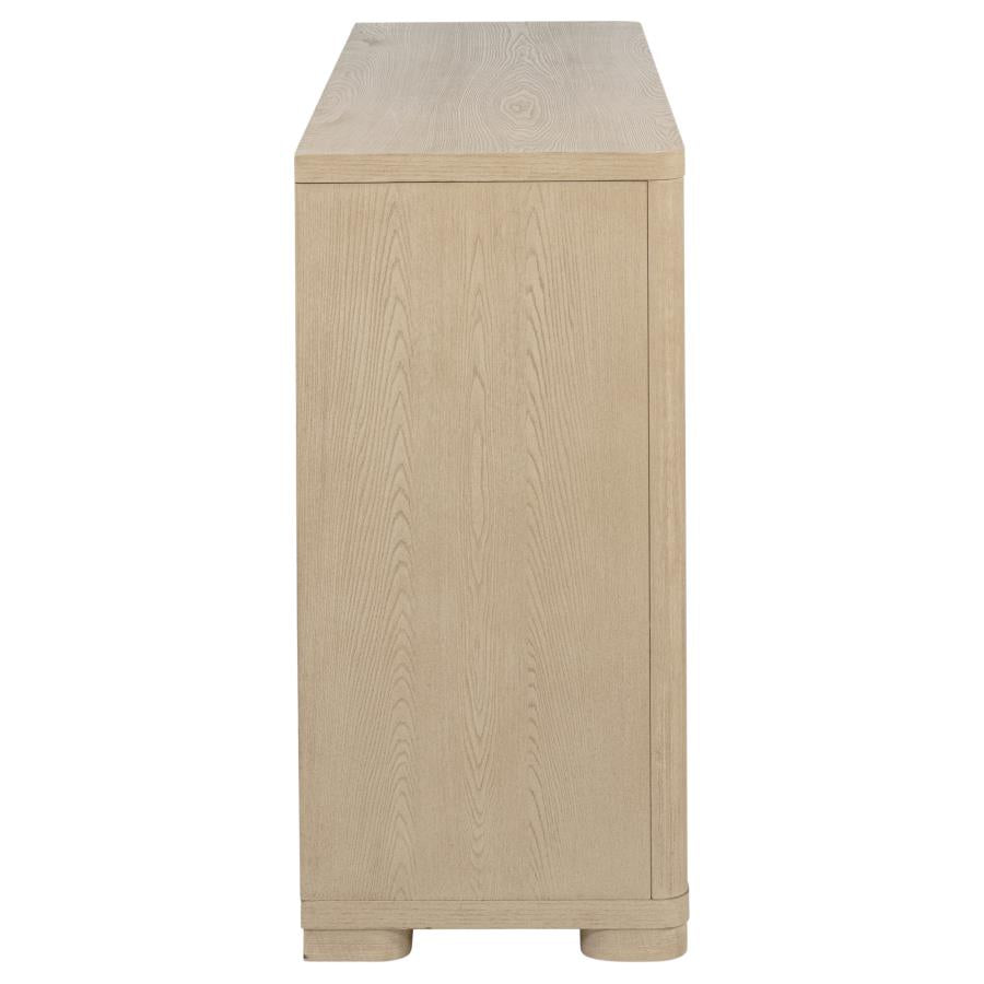 Ladera 6-Drawer Bedroom Dresser Light Elm