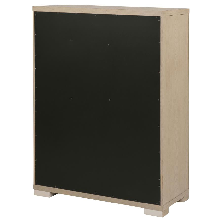 Ladera 5-Drawer Bedroom Chest Of Drawers Light Elm