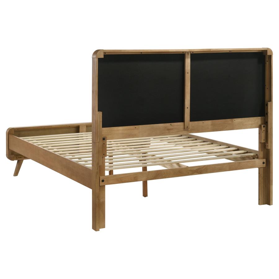 Robyn 5-Piece Eastern King Bedroom Set Light Ash