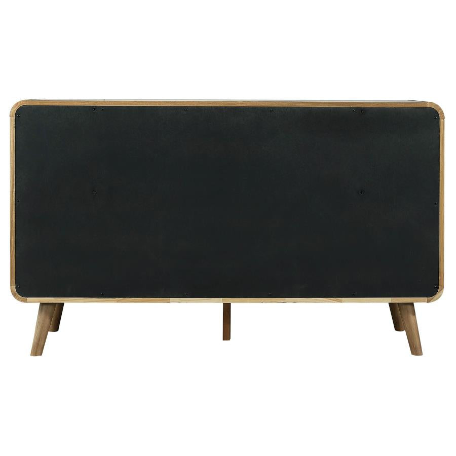 Robyn 6-Drawer Bedroom Dresser Light Ash