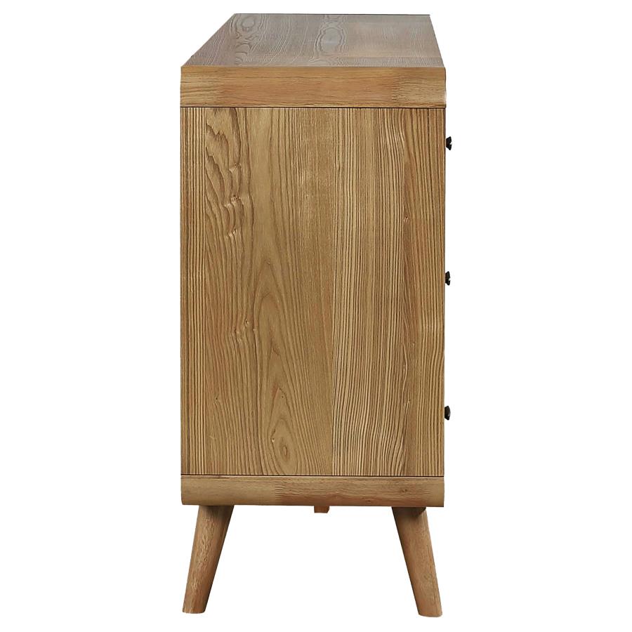 Robyn 6-Drawer Bedroom Dresser Light Ash