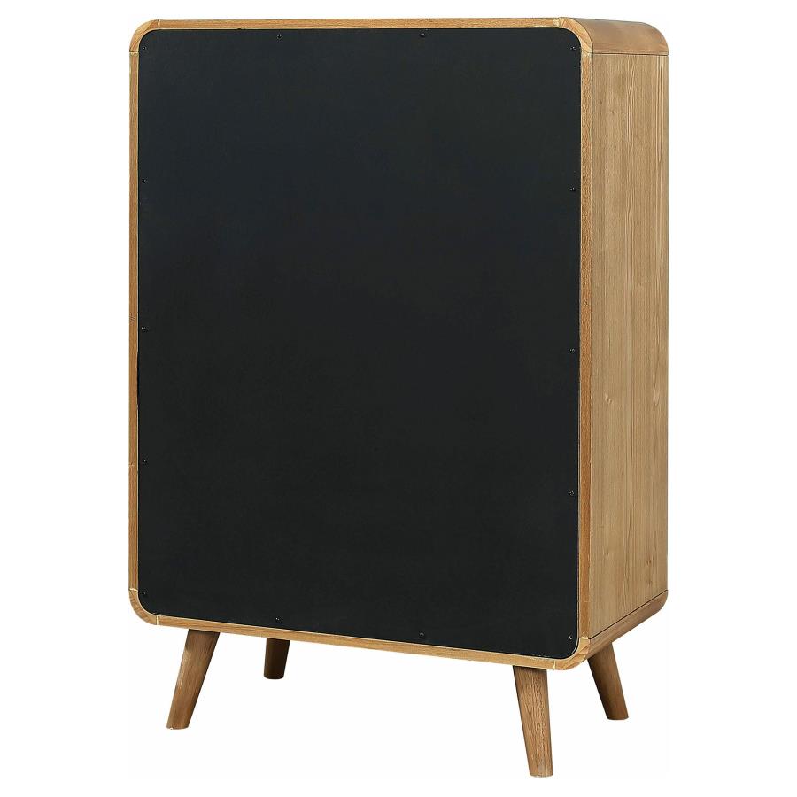 Robyn 5-Drawer Bedroom Chest Of Drawers Light Ash
