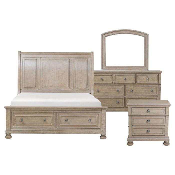 Homelegance - Bethel 4 Piece Queen Bedroom Set - 2259Gy-1-4 - ATL FURNITURE