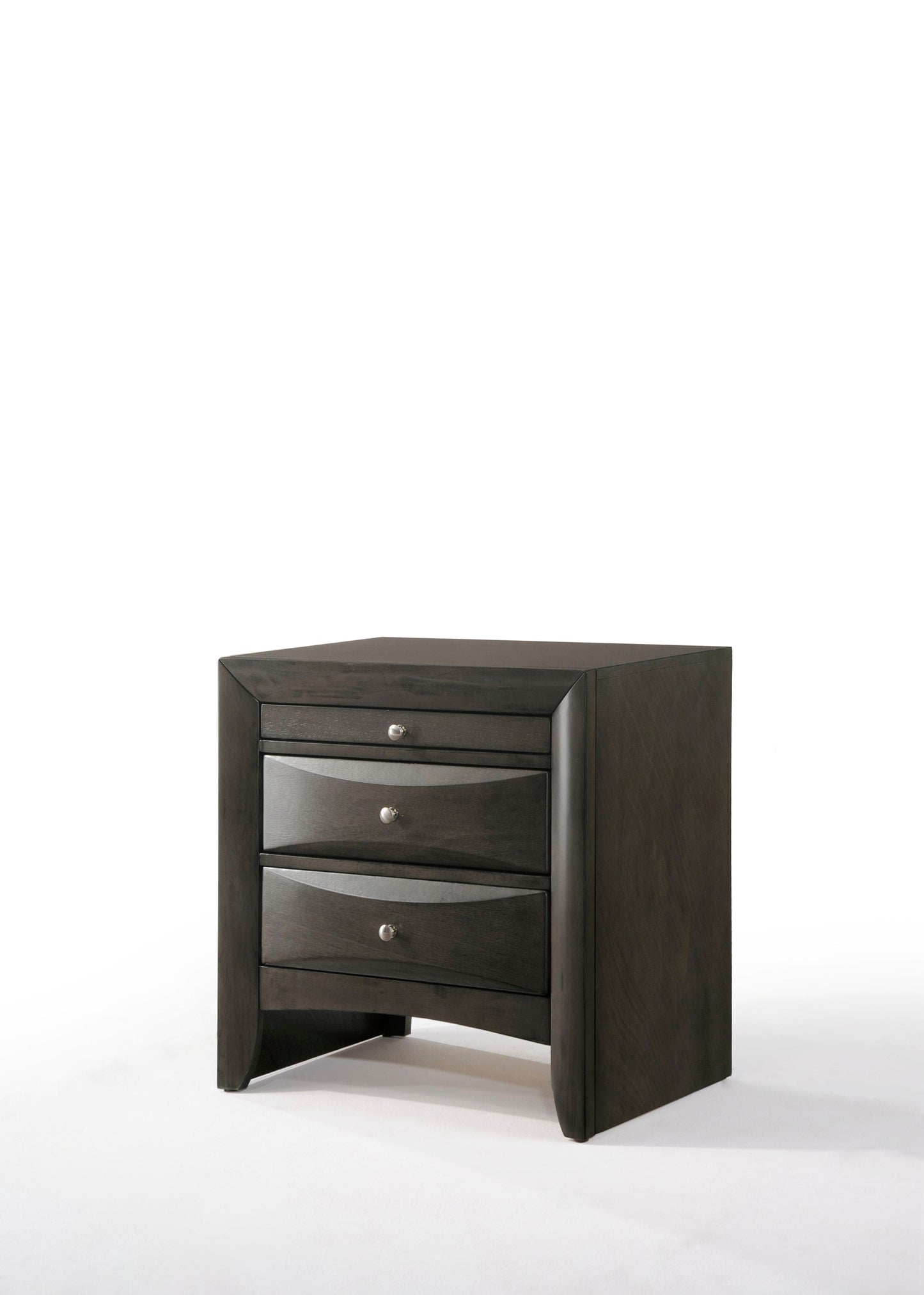 Ireland Gray Oak Nightstand - ATL FURNITURE