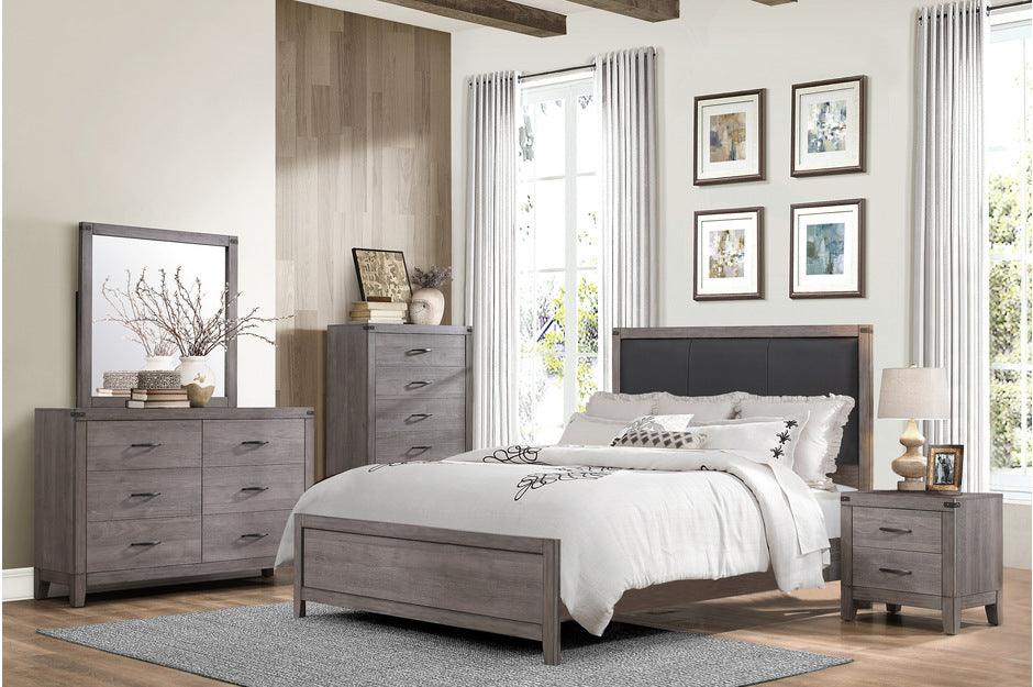 Homelegance - Woodrow 6 Piece Queen Bedroom Set - 2042-1-6Set - ATL FURNITURE