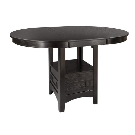 Homelegance - Junipero Round - Oval Counter Height Table With Storage Base - 2423-36 - ATL FURNITURE