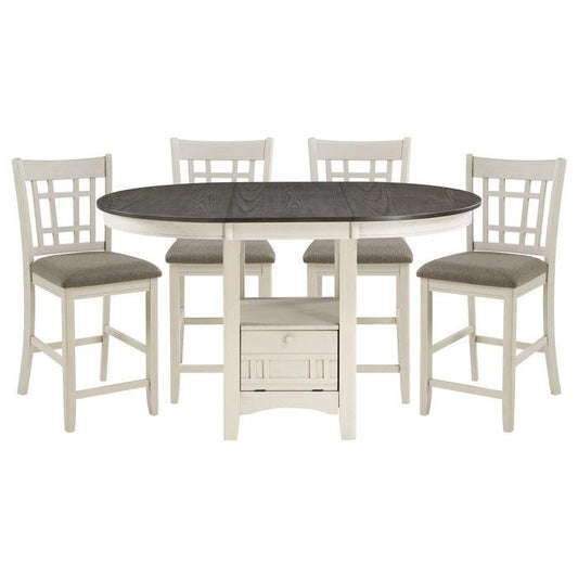 Homelegance - Junipero 5 Piece Dining Table Set - 2423W-36*5 - ATL FURNITURE