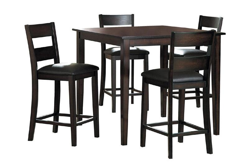 Homelegance - Griffin 5 Piece Pack Counter Height Set - 2425-36 - ATL FURNITURE