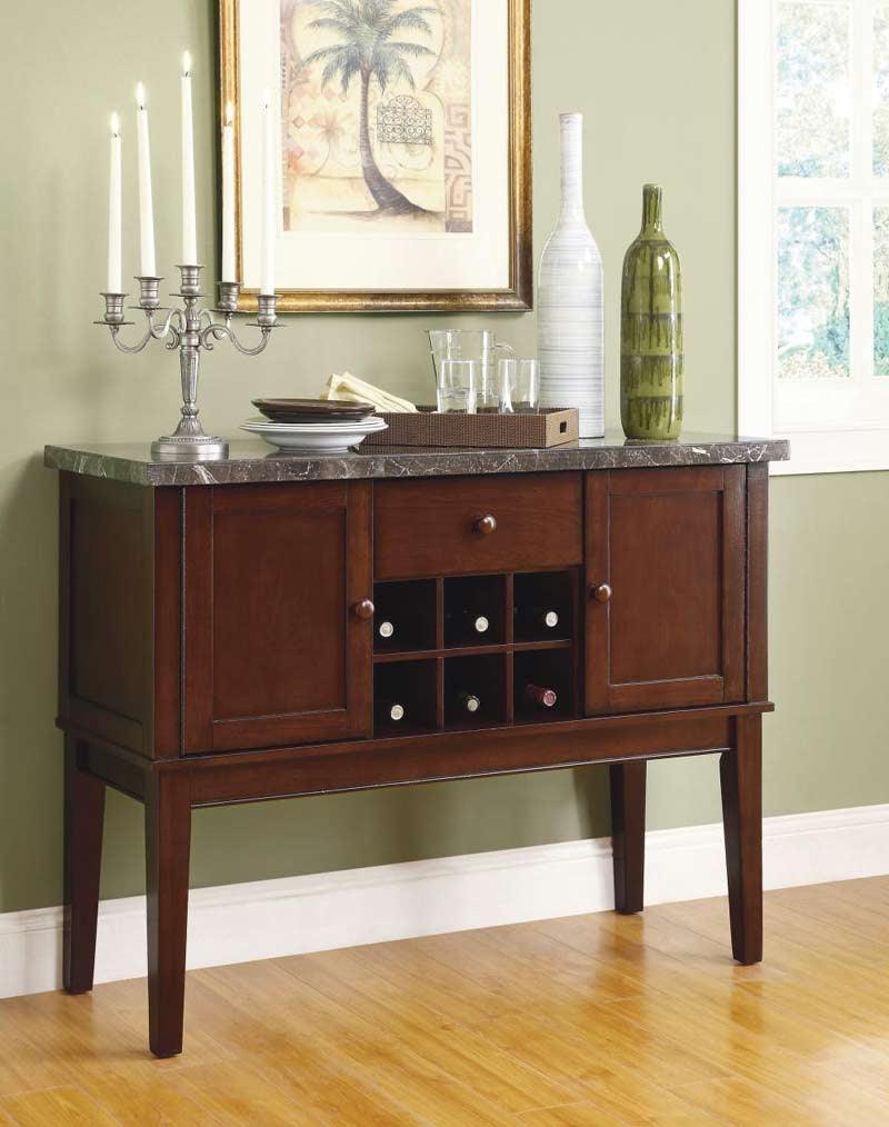 Homelegance - Decatur Server Marble Top - 2456-40 - ATL FURNITURE