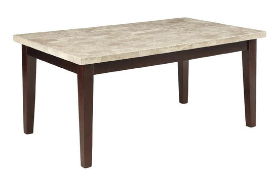 Homelegance - Decatur Dining Table Marble Top - 2456-64Wm - ATL FURNITURE