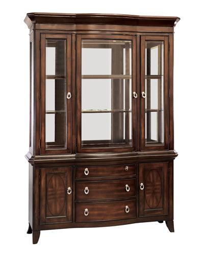 Homelegance - Keegan Rich Brown Cherry Buffet & Hutch - 2546-50 - ATL FURNITURE