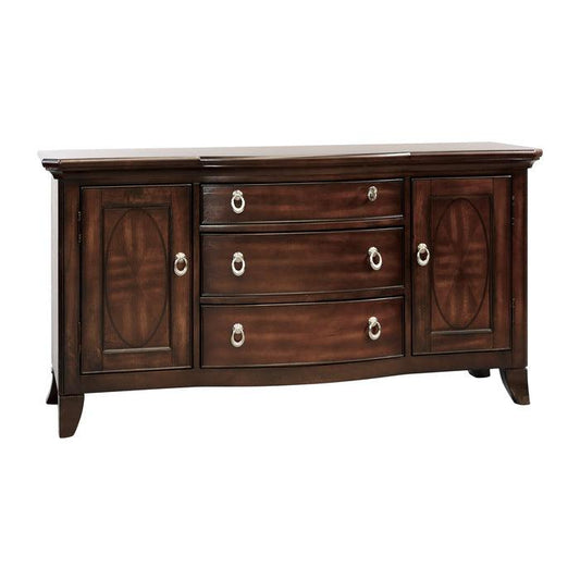 Homelegance - Keegan Rich Brown Cherry Buffet-Server - 2546-55 - ATL FURNITURE