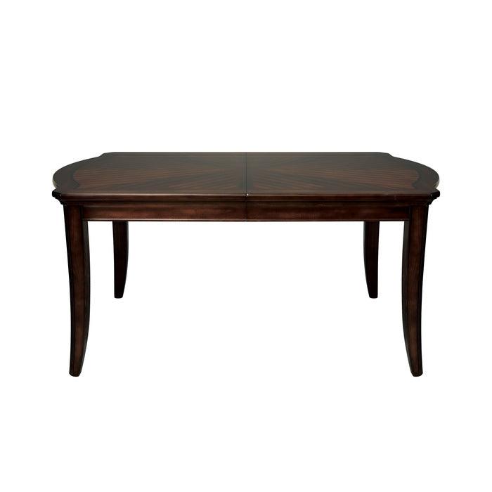 Homelegance - Keegan Rich Brown Cherry 7 Piece Dining Table Set - 2546-96-7 - ATL FURNITURE