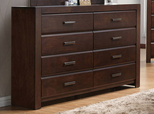 Acme Oberreit 8 Drawer Dresser in Walnut 25795 - ATL FURNITURE