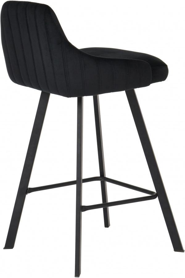 Meridian Furniture - Viviene Counter Stool In Black (Set Of 2) - 761Black - ATL FURNITURE