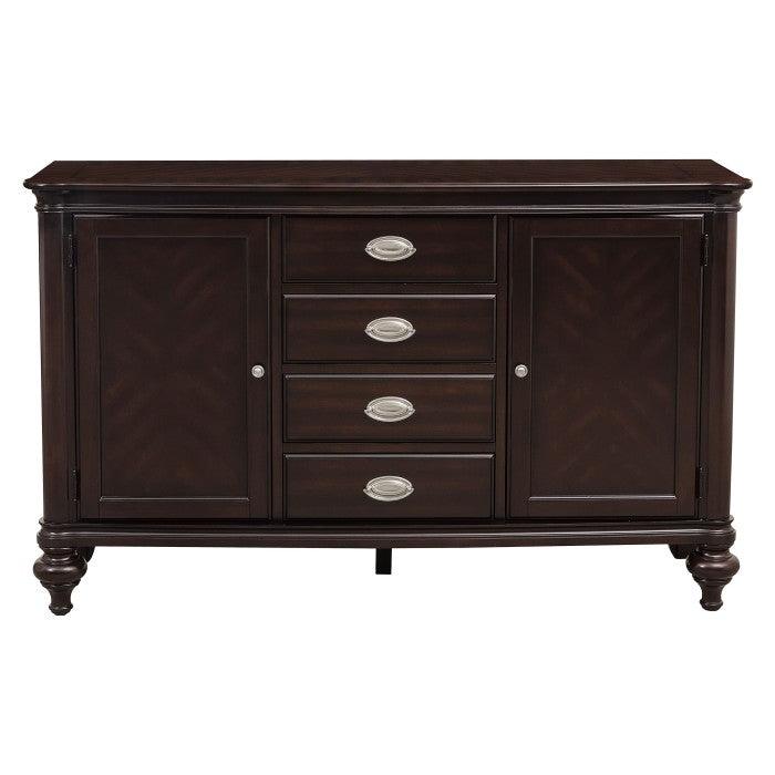 Homelegance - Marston Buffet-Server In Dark Cherry - 2615Dc-55 - ATL FURNITURE