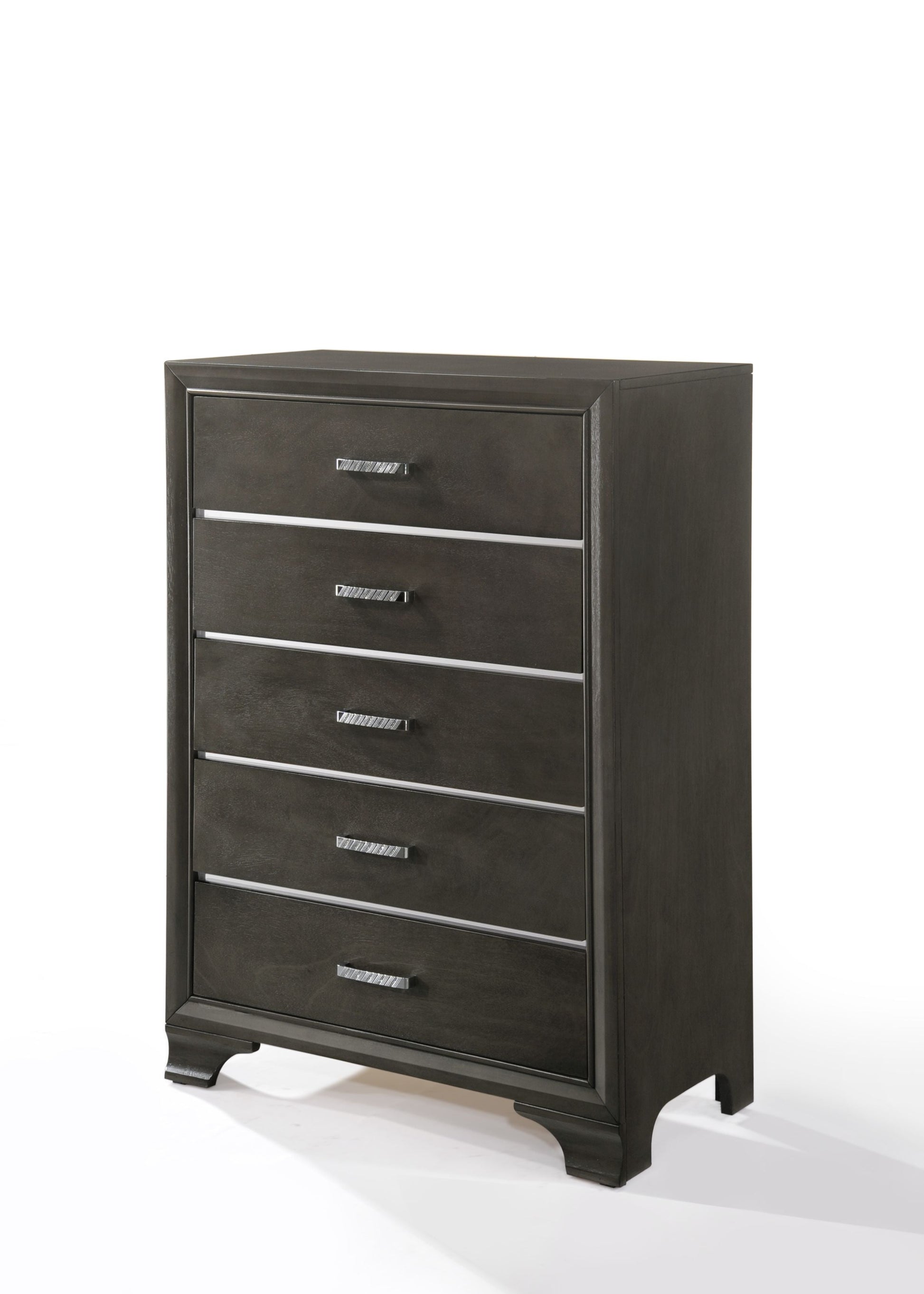 Carine II Gray Chest - ATL FURNITURE