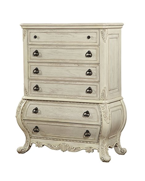 Acme Ragenardus Chest in Antique White 27016 - ATL FURNITURE