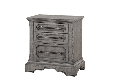 Artesia Salvaged Natural Nightstand - ATL FURNITURE