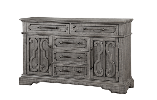 Artesia Salvaged Natural Dresser - ATL FURNITURE