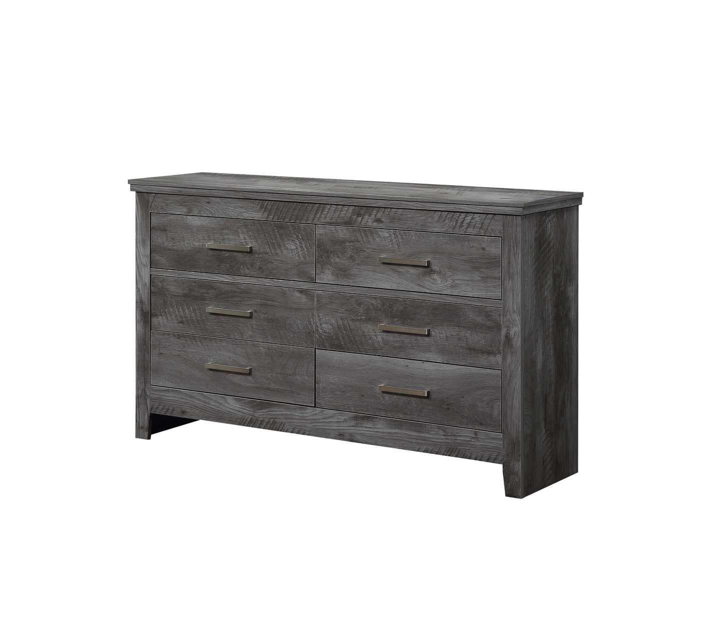 Vidalia Rustic Gray Oak Dresser - ATL FURNITURE