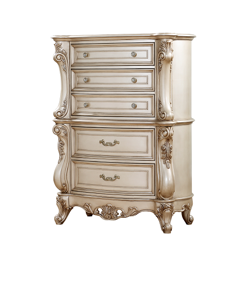 Gorsedd Antique White Chest - ATL FURNITURE