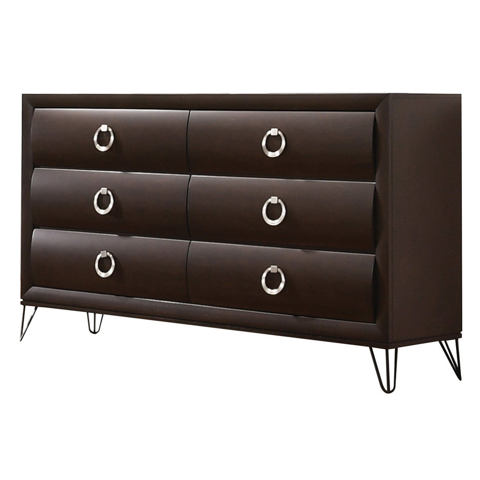 Tablita Dark Merlot Dresser - ATL FURNITURE