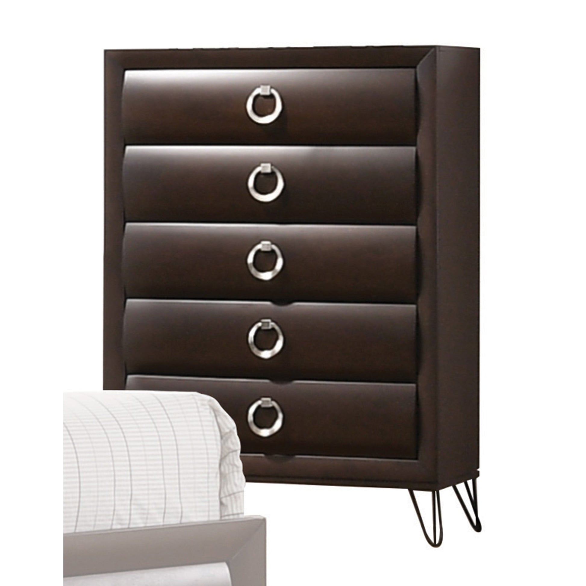 Tablita Dark Merlot Chest - ATL FURNITURE