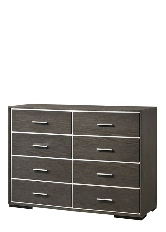 Escher Gray Oak Dresser - ATL FURNITURE