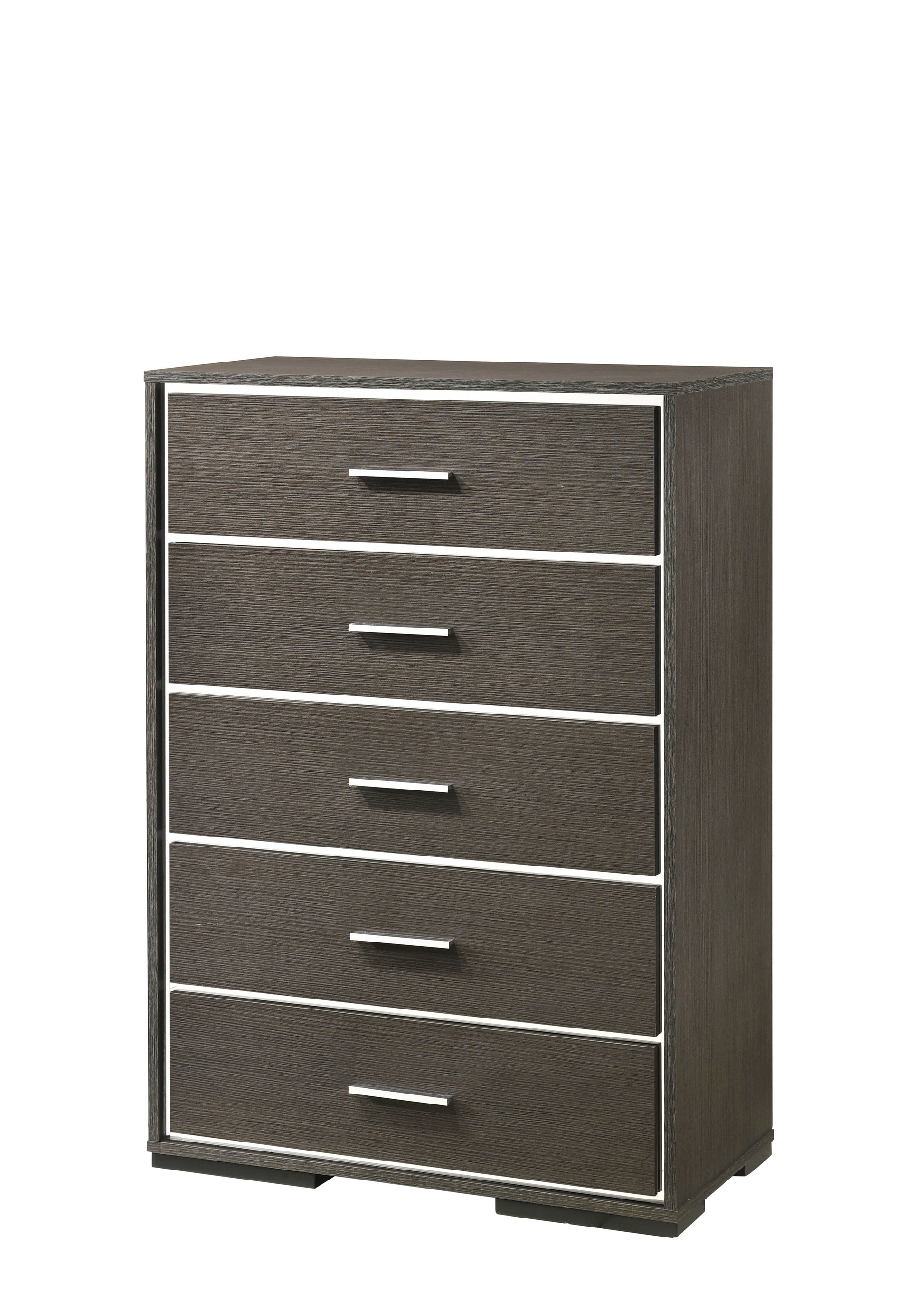 Escher Gray Oak Chest - ATL FURNITURE