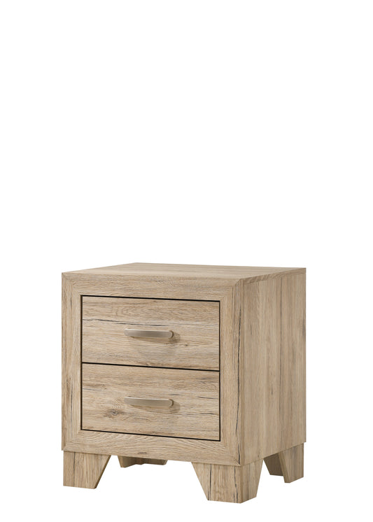 Miquell Natural Nightstand - ATL FURNITURE