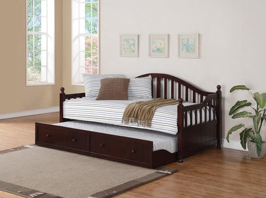 Coastal Cappuccino Twin Daybed - ATL FURNITURE