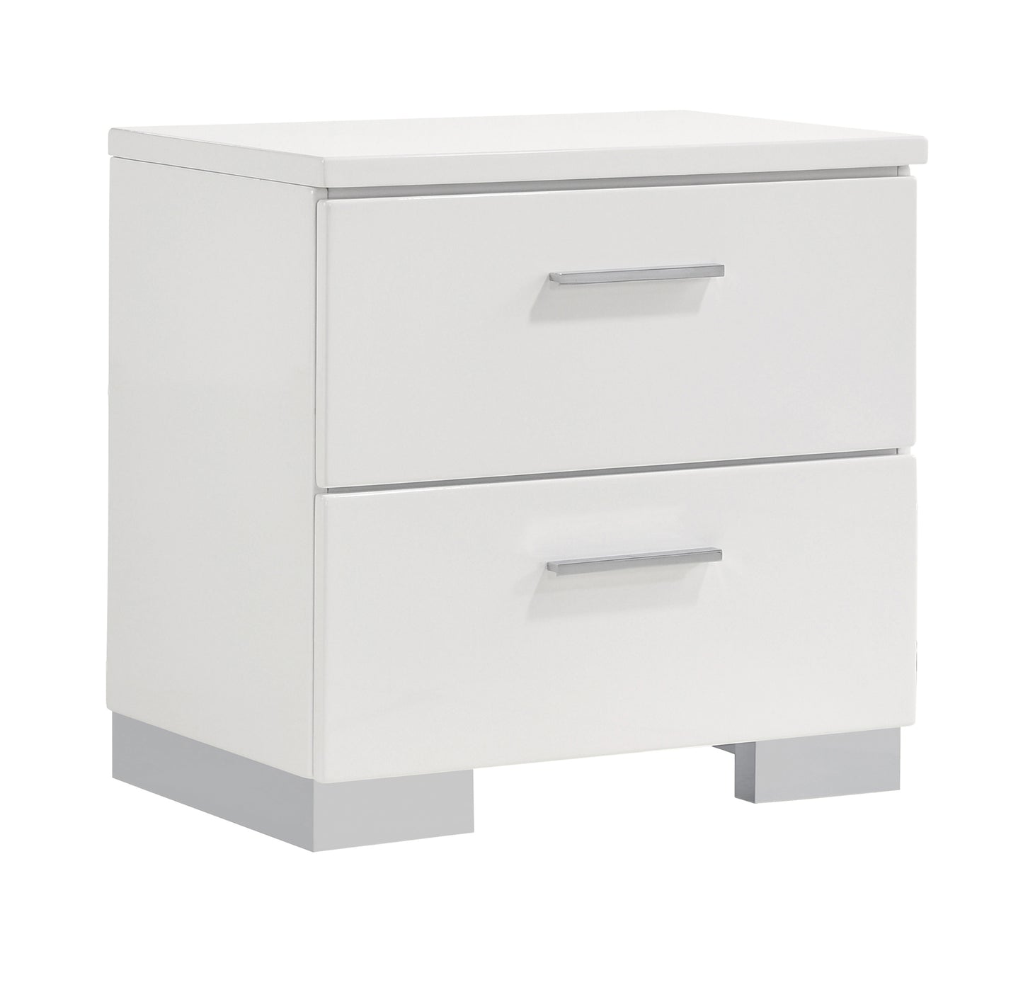 Jeremaine Upholstered Eastern King Sleigh Bed White