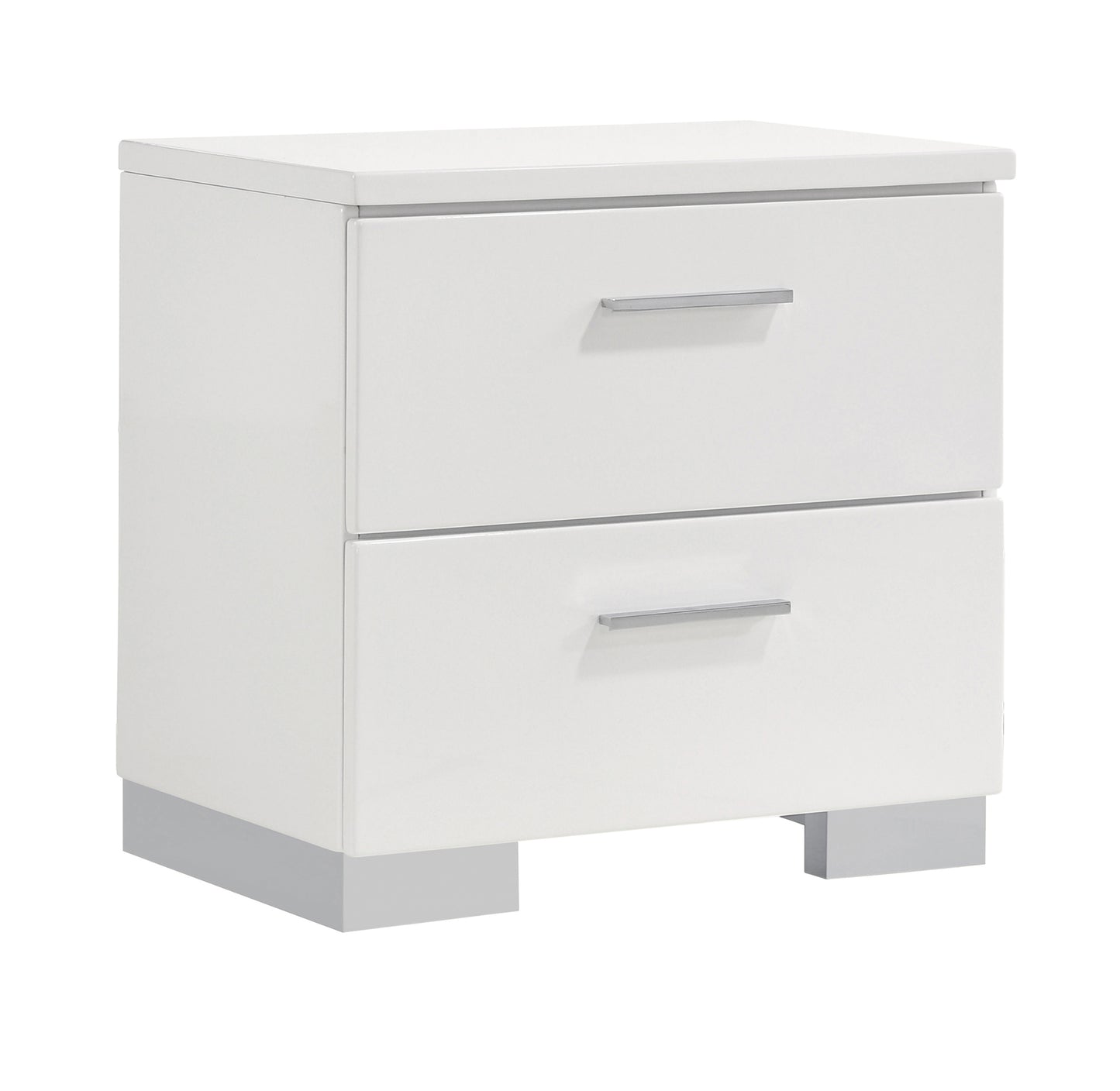 Jeremaine Upholstered Queen Sleigh Bed White