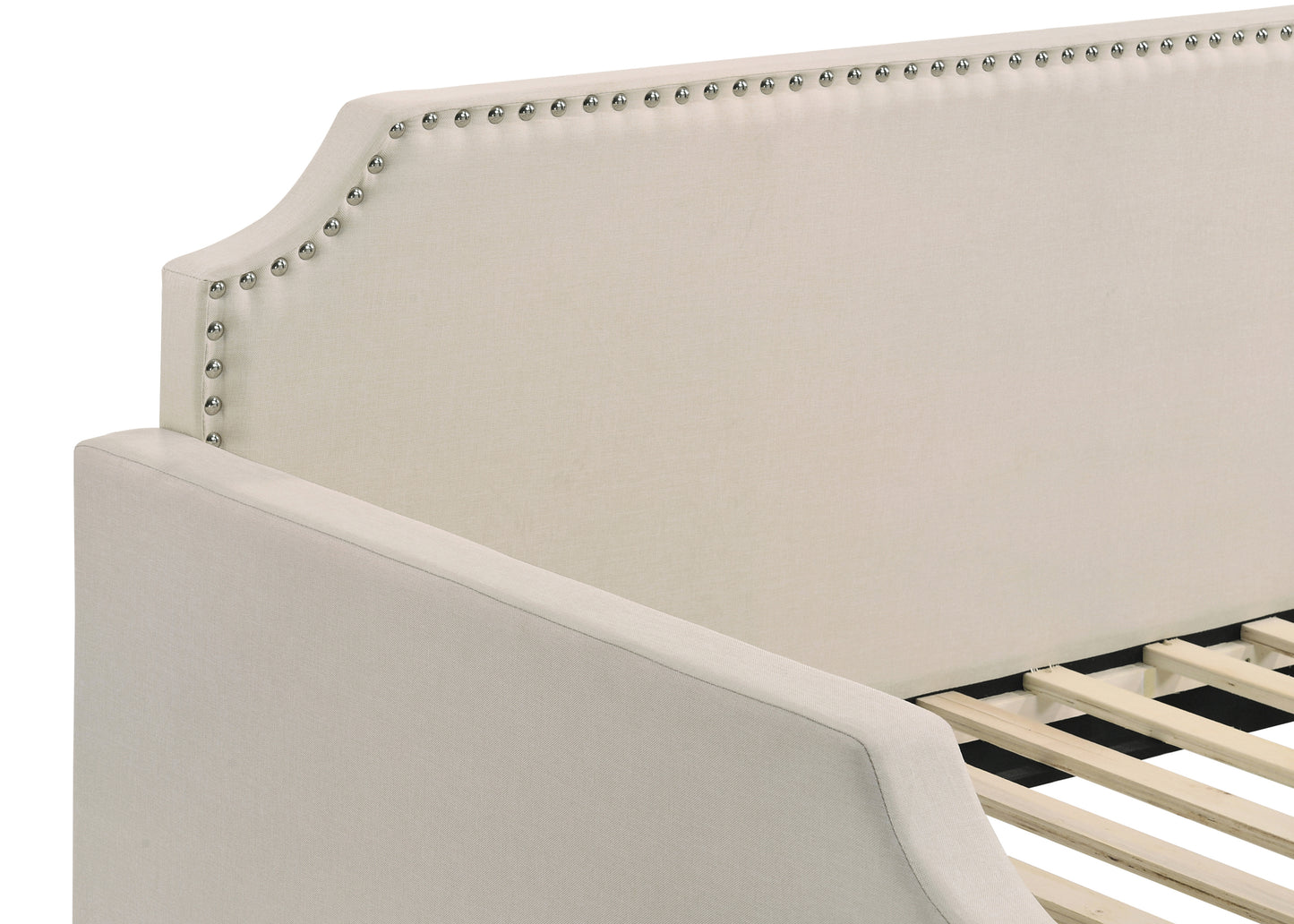 Livia Upholstered Twin Daybed Taupe