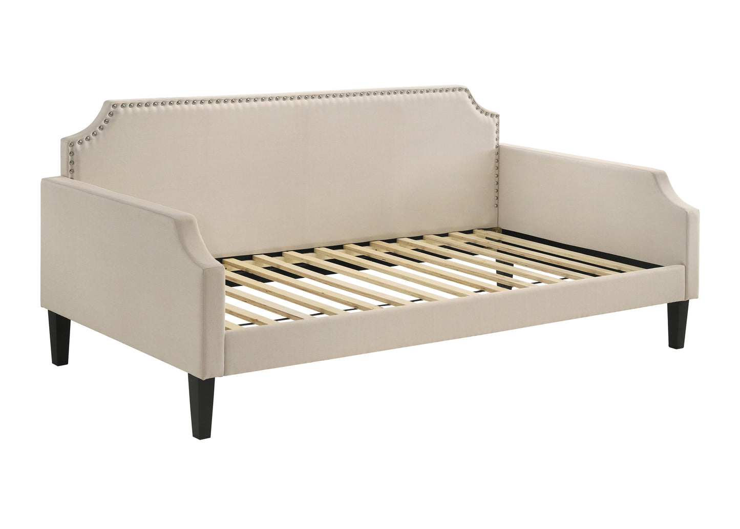 Livia Upholstered Twin Daybed Taupe