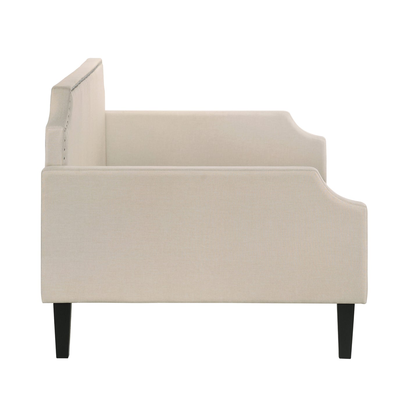 Livia Upholstered Twin Daybed Taupe