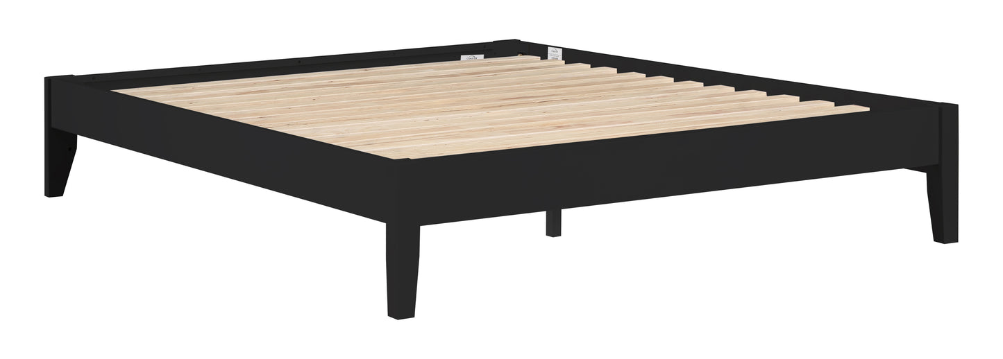 Hounslow Platform Queen Bed Black