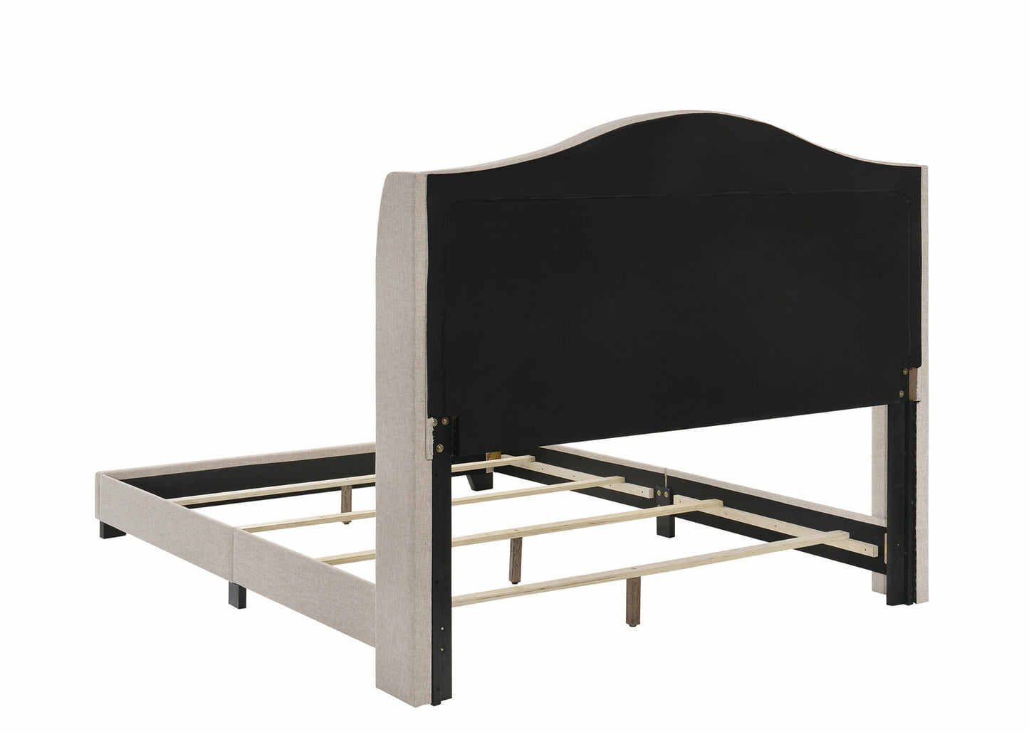Sonoma Camel Back Queen Bed Beige