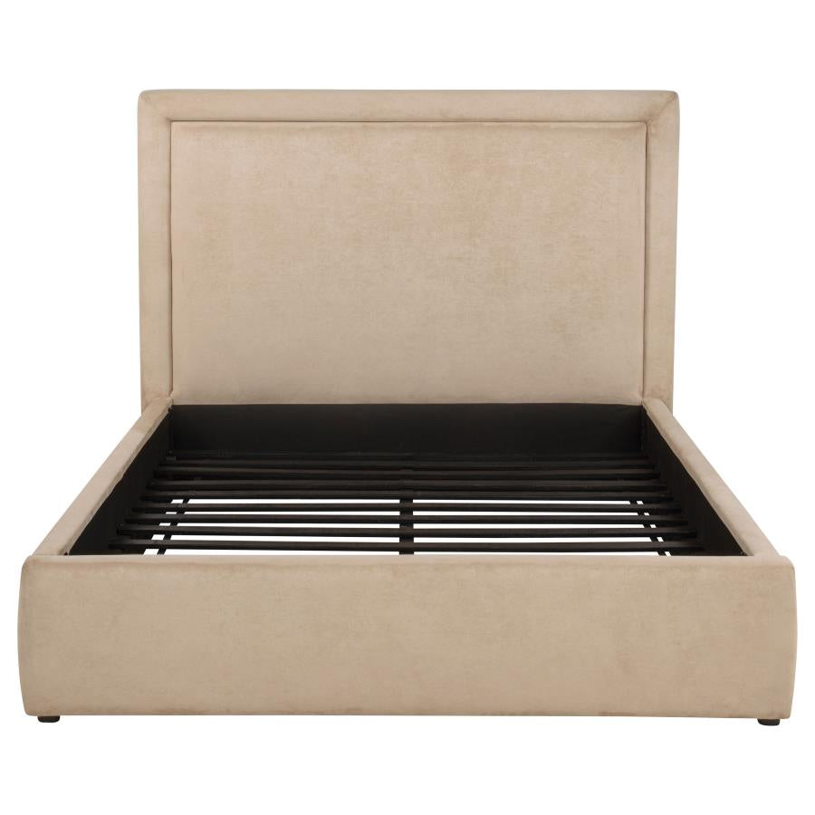 Lawson 54-Inch Upholstered Eastern King Platform Bed Saddle