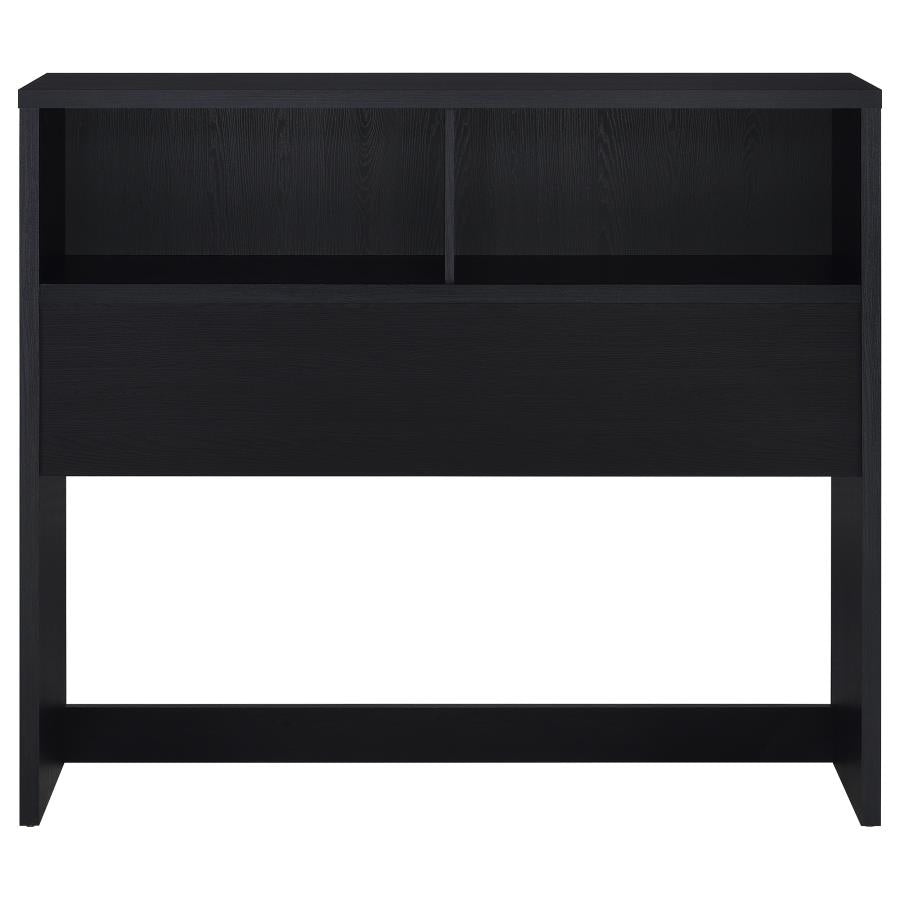 Westpark 3-Piece Full Bedroom Set Bookcase Headboard Black