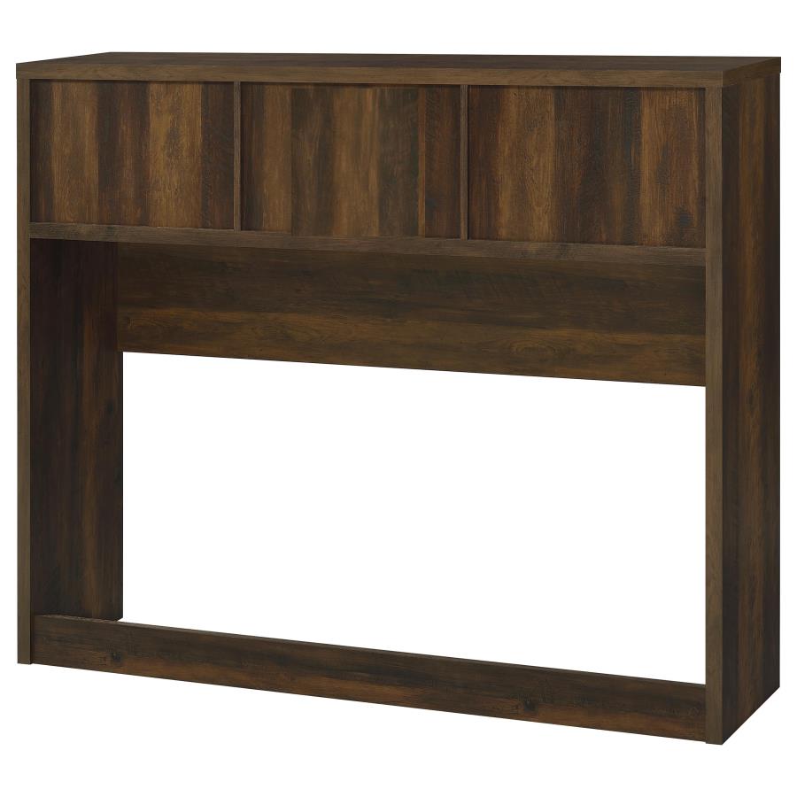 Westpark 49-Inch Queen Bookcase Headboard Dark Pine