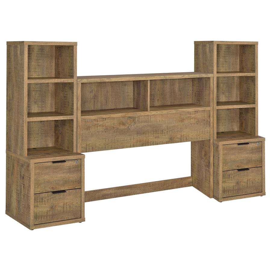 Westpark 3-Piece Full Bedroom Set Bookcase Headboard Mango