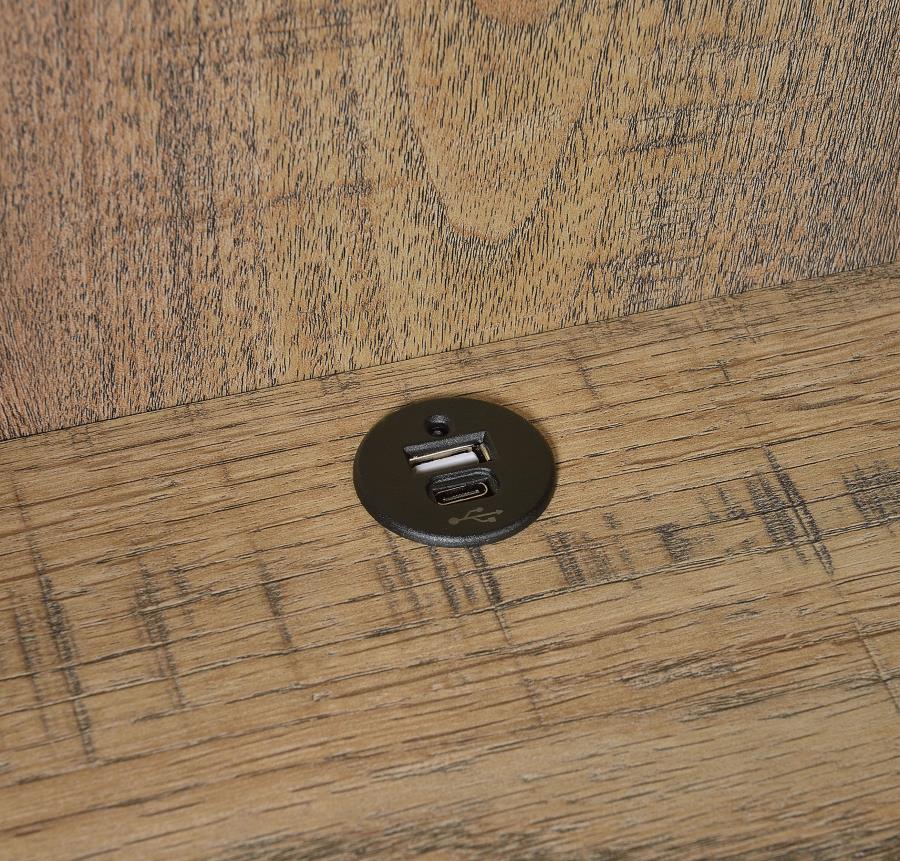 Westpark 3-Piece Full Bedroom Set Bookcase Headboard Mango