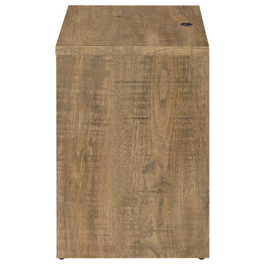 Westpark 2-Drawer Nightstand Led Lights And Usb Mango